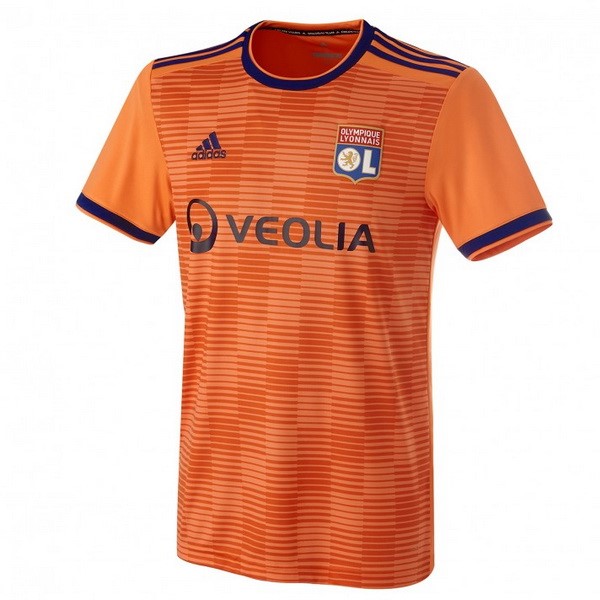 Camiseta Lyon Replica Tercera Ropa 2018/19 Naranja